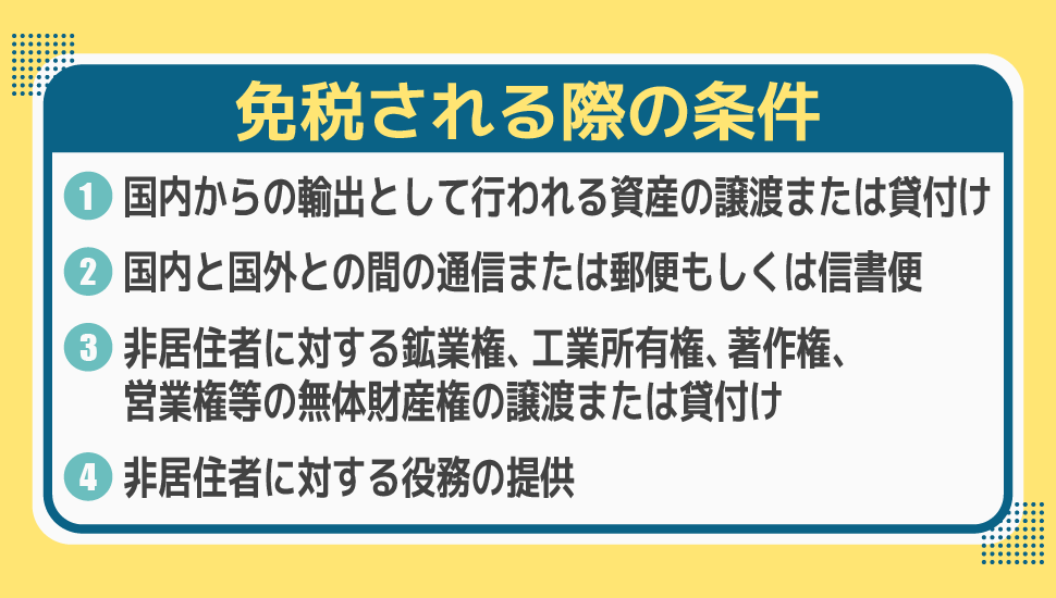 海外発送 消費税(免税)