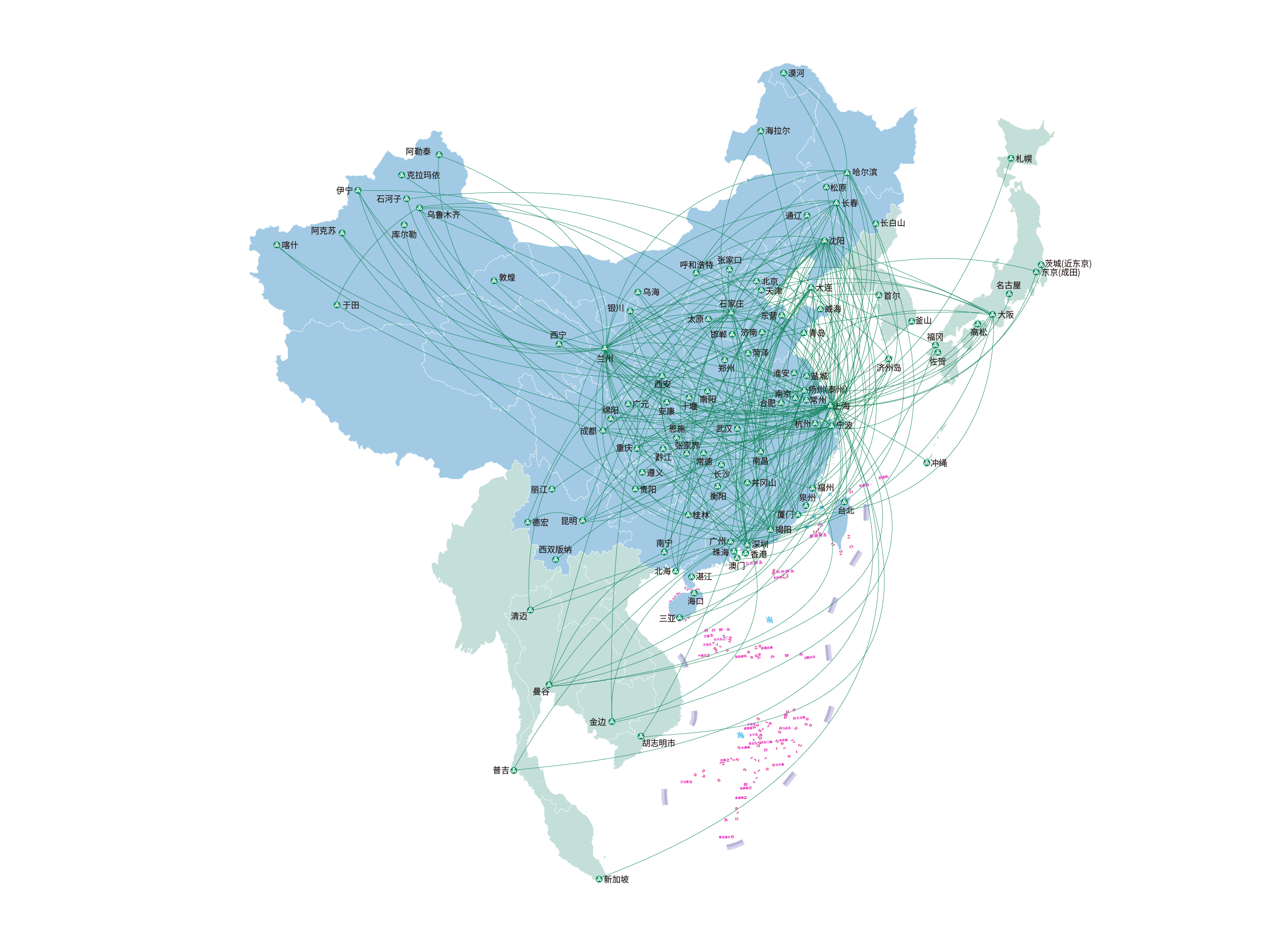 航线图,飞机航线图查询